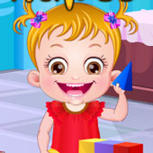 Игра Малышка Хейзел изучает фигуры онлайн